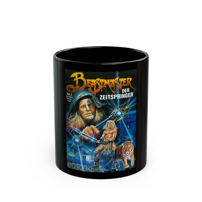 BEASTMASTER 2 (GERMAN) 1991 Movie Poster - Black Coffee Mug-11oz-The Sticker Space