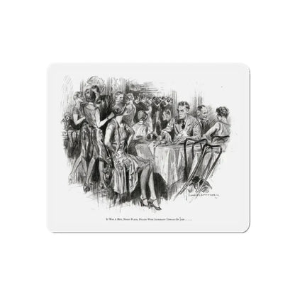 Beating Wings (Pt. 1-1), McCalls magazine, July 1927 (Magazine Illustration) Refrigerator Magnet 4 Inch Die-Cut - The Sticker Space