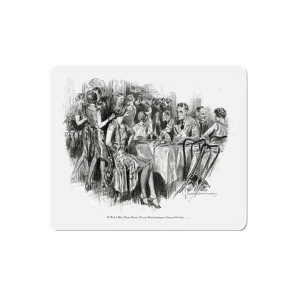 Beating Wings (Pt. 1-1), McCalls magazine, July 1927 (Magazine Illustration) Refrigerator Magnet 6 Inch Die-Cut - The Sticker Space