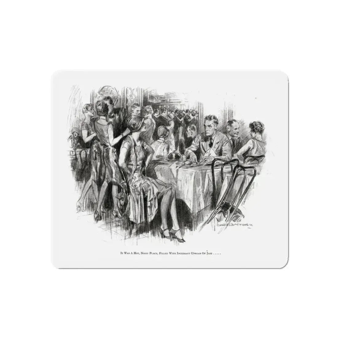 Beating Wings (Pt. 1-1), McCalls magazine, July 1927 (Magazine Illustration) Refrigerator Magnet - The Sticker Space