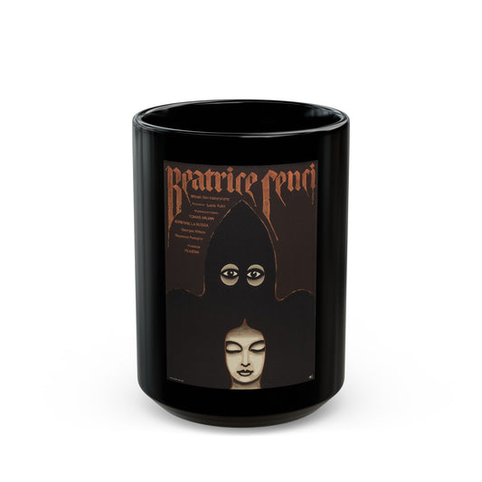 BEATRICE CENCI (POLISH) 1969 Movie Poster - Black Coffee Mug-15oz-The Sticker Space