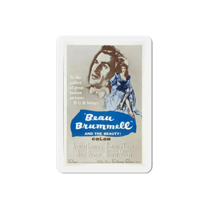 Beau Brummell 1954 Movie Poster Refrigerator Magnet 2 Inch - The Sticker Space
