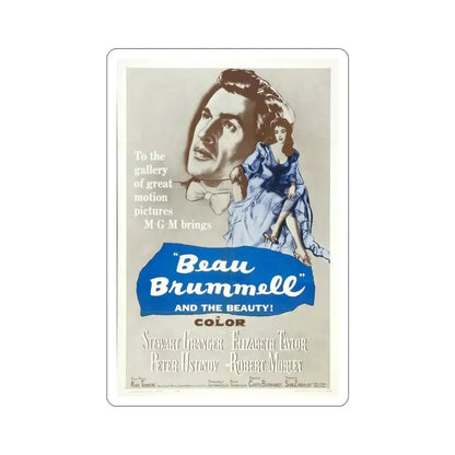 Beau Brummell 1954 Movie Poster STICKER Vinyl Die-Cut Decal - The Sticker Space