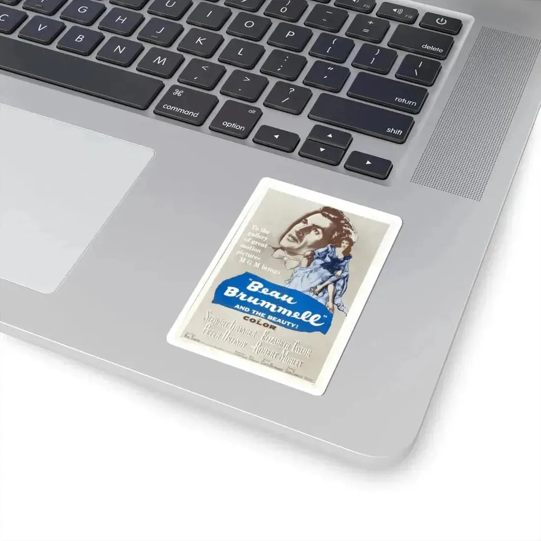 Beau Brummell 1954 Movie Poster - STICKER Vinyl Kiss-Cut Decal - The Sticker Space