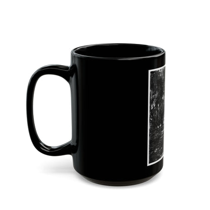 Beaufort, Port Royal Island, South Carolina. Live Oak Avenue Robert B. Rhett's Plantation (U.S. Civil War) Black Coffee Mug