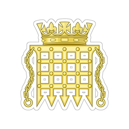 Beaufort Portcullis Badge of the Tudors STICKER Vinyl Die-Cut Decal - The Sticker Space