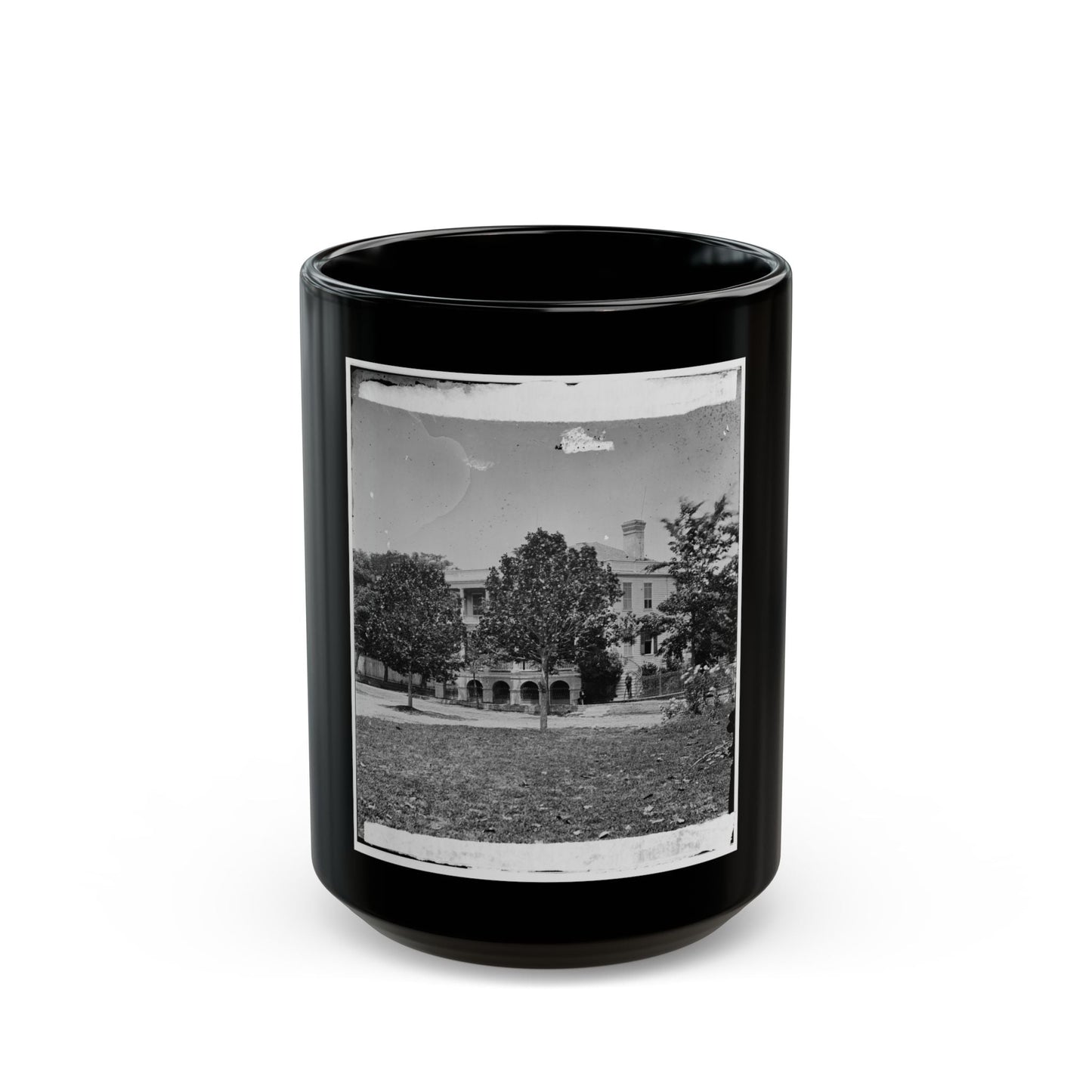 Beaufort, S.C. Robert Barnwell Rhett's House (U.S. Civil War) Black Coffee Mug