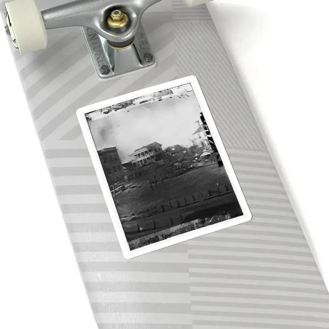 Beaufort, South Carolina. Boat Landing (U.S. Civil War) STICKER Vinyl Kiss-Cut Decal - The Sticker Space