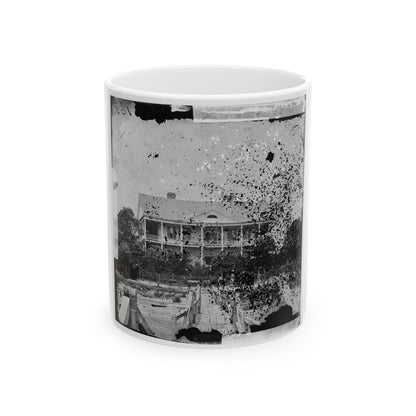 Beaufort, South Carolina. Fuller's House (U.S. Civil War) White Coffee Mug-11oz-The Sticker Space