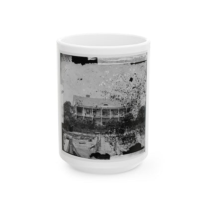 Beaufort, South Carolina. Fuller's House (U.S. Civil War) White Coffee Mug-15oz-The Sticker Space