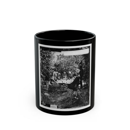 Beaufort, South Carolina. Our Mess (U.S. Civil War) Black Coffee Mug-11oz-The Sticker Space