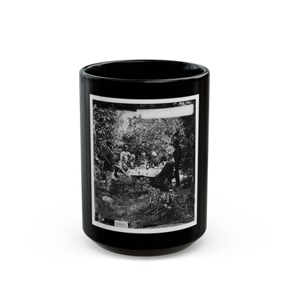 Beaufort, South Carolina. Our Mess (U.S. Civil War) Black Coffee Mug-15oz-The Sticker Space