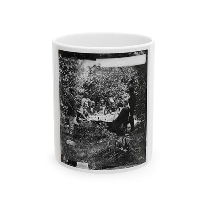 Beaufort, South Carolina. Our Mess (U.S. Civil War) White Coffee Mug-11oz-The Sticker Space