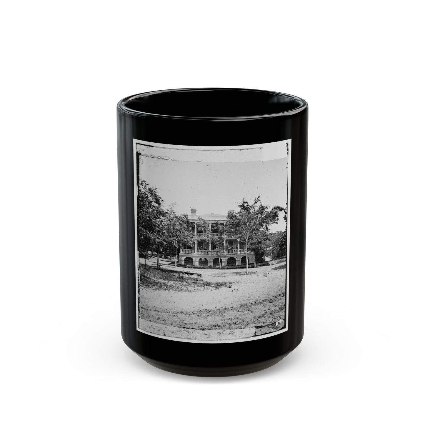 Beaufort, South Carolina. Robert Barnwell Rhett's Residence (U.S. Civil War) Black Coffee Mug