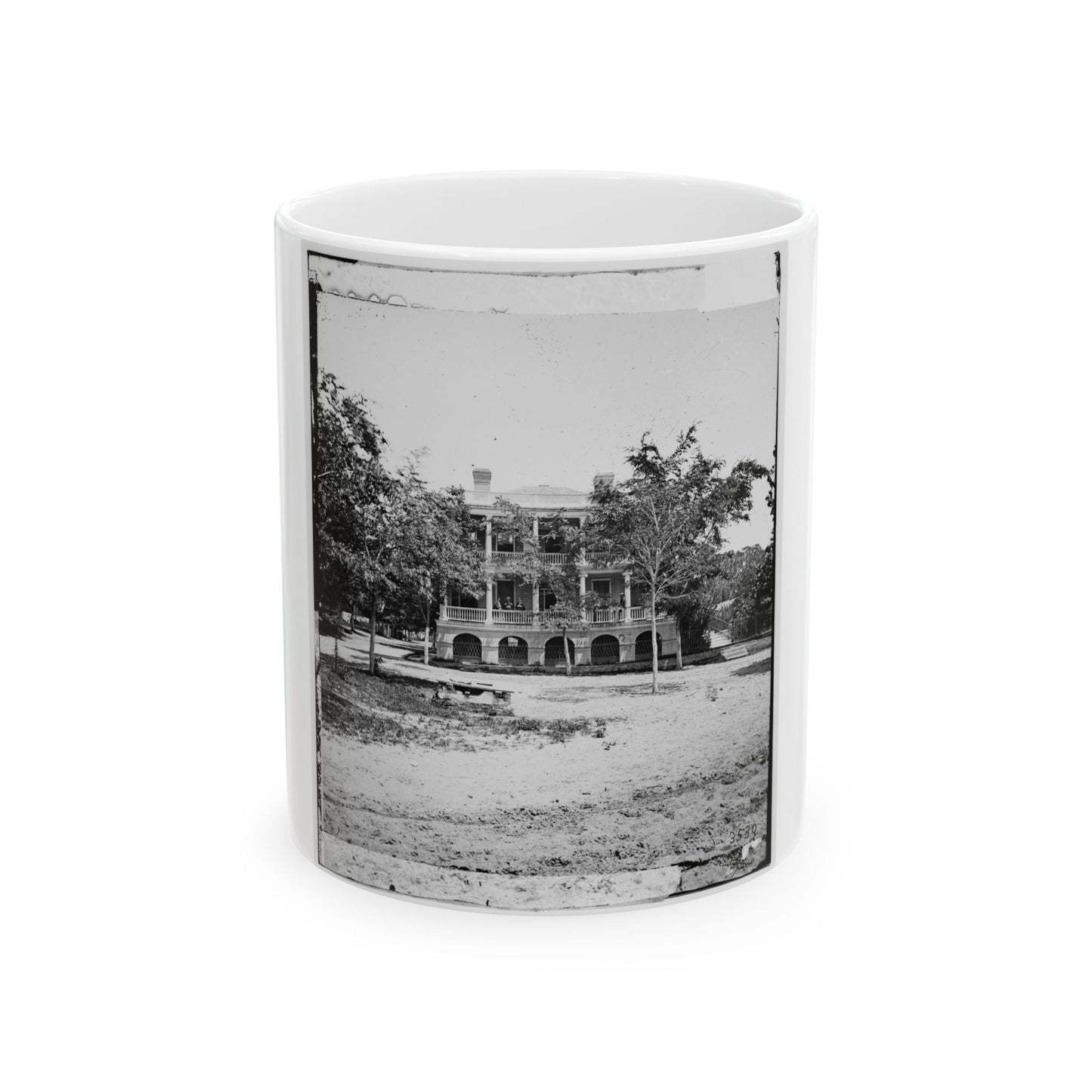 Beaufort, South Carolina. Robert Barnwell Rhett's Residence (U.S. Civil War) White Coffee Mug