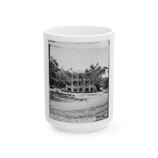 Beaufort, South Carolina. Robert Barnwell Rhett's Residence (U.S. Civil War) White Coffee Mug