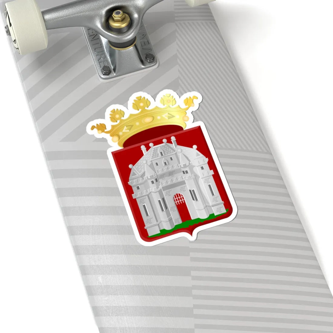 Beaumont Hainaut wapen (Belgium) (Coat of Arms) STICKER Vinyl Kiss-Cut Decal - The Sticker Space