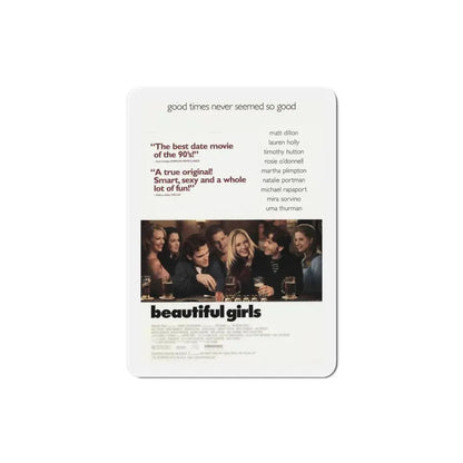 Beautiful Girls 1996 Movie Poster Refrigerator Magnet 3 Inch - The Sticker Space