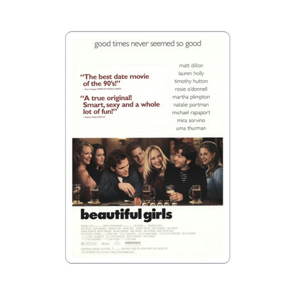 Beautiful Girls 1996 Movie Poster STICKER Vinyl Die-Cut Decal-3 Inch-The Sticker Space