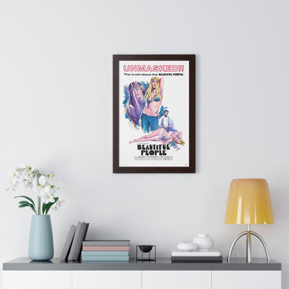 BEAUTIFUL PEOPLE 1971 - Framed Movie Poster-The Sticker Space