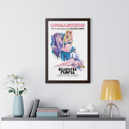 BEAUTIFUL PEOPLE 1971 - Framed Movie Poster-The Sticker Space