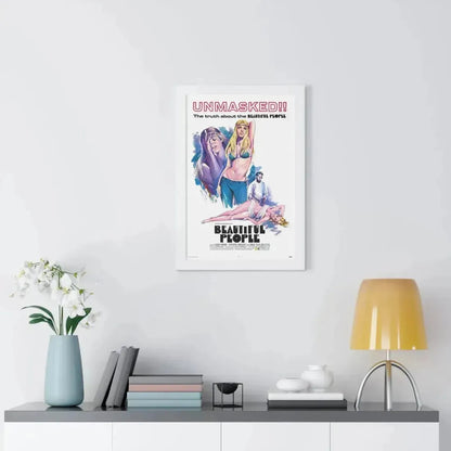 BEAUTIFUL PEOPLE 1971 - Framed Movie Poster - The Sticker Space