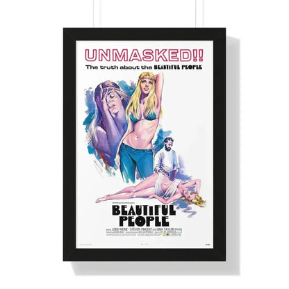 BEAUTIFUL PEOPLE 1971 - Framed Movie Poster - The Sticker Space