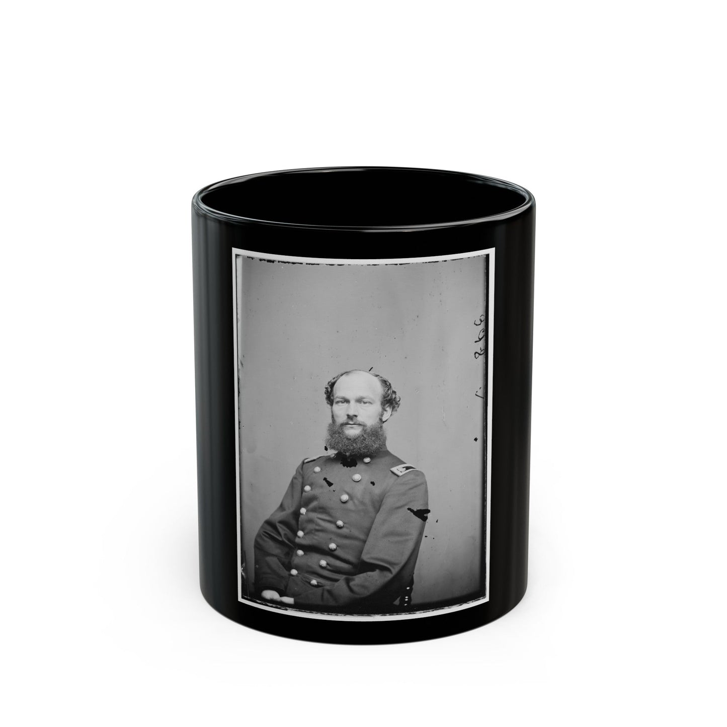 Beazell (U.S. Civil War) Black Coffee Mug-11oz-The Sticker Space