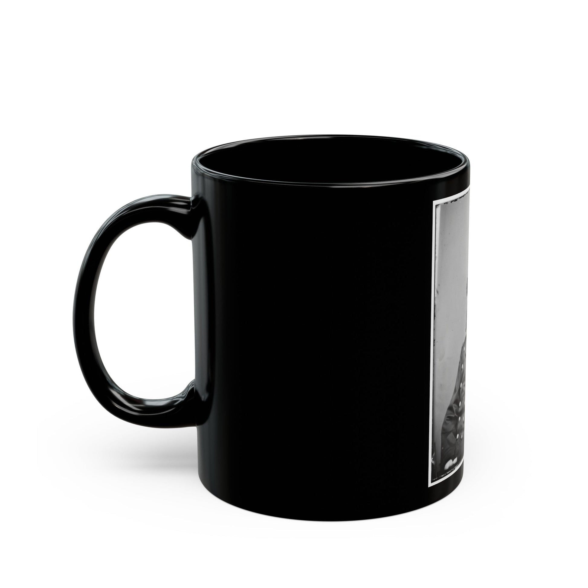 Beazell (U.S. Civil War) Black Coffee Mug-The Sticker Space