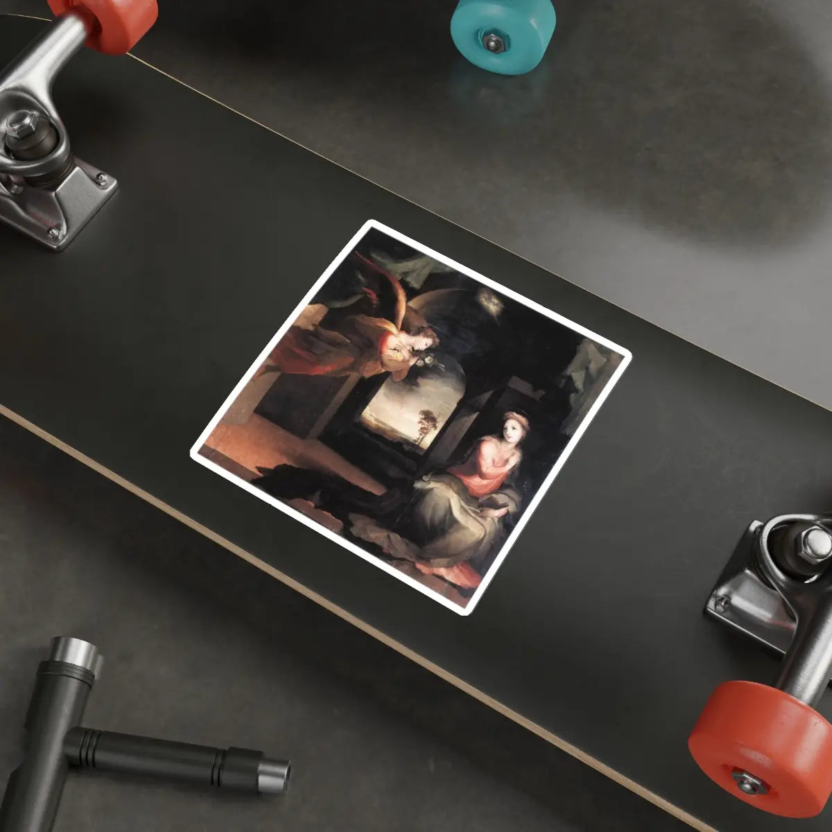SKU:30313995505789794908 Sticker types:White Shape:Die-Cut Sizes:6" × 6"