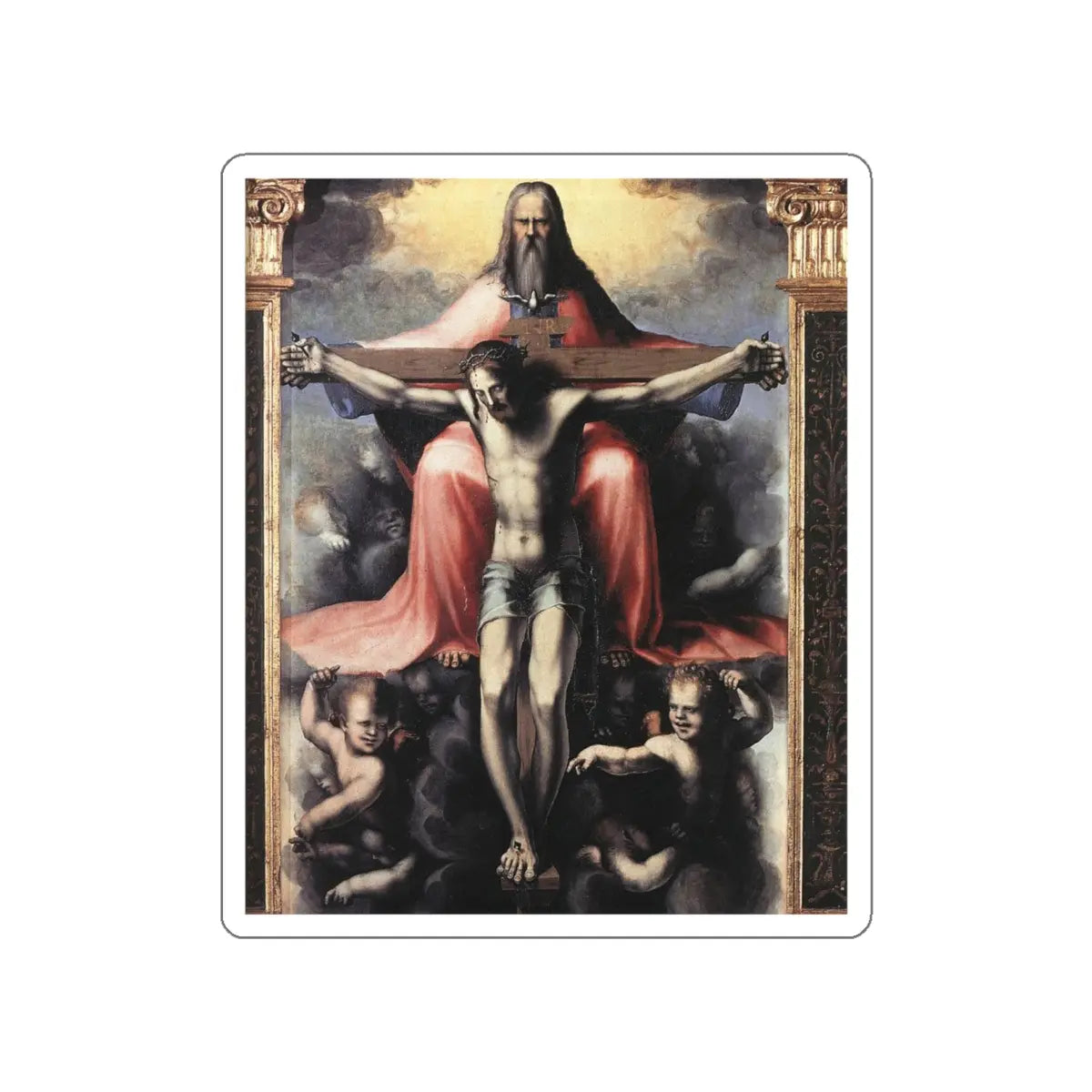 SKU:28147235565839069159 Sticker types:White Shape:Die-Cut Sizes:4" × 4"