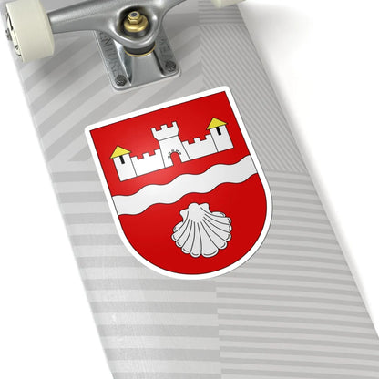 Beckenried-coat of arms (Switzerland) (Coat of Arms) STICKER Vinyl Kiss-Cut Decal - The Sticker Space