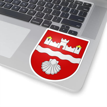 Beckenried-coat of arms (Switzerland) (Coat of Arms) STICKER Vinyl Kiss-Cut Decal - The Sticker Space