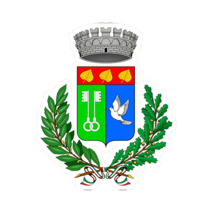 Bedero Valcuvia-Stemma (Italy) (Coat of Arms) STICKER Vinyl Kiss-Cut Decal 2 Inch White - The Sticker Space