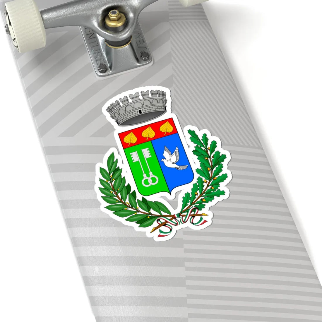 Bedero Valcuvia-Stemma (Italy) (Coat of Arms) STICKER Vinyl Kiss-Cut Decal - The Sticker Space