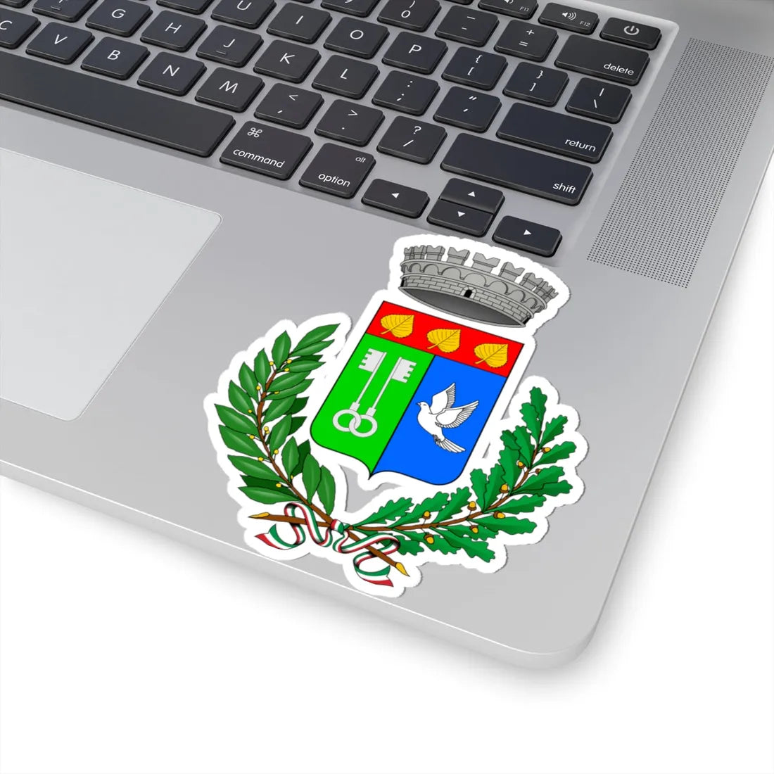 Bedero Valcuvia-Stemma (Italy) (Coat of Arms) STICKER Vinyl Kiss-Cut Decal - The Sticker Space