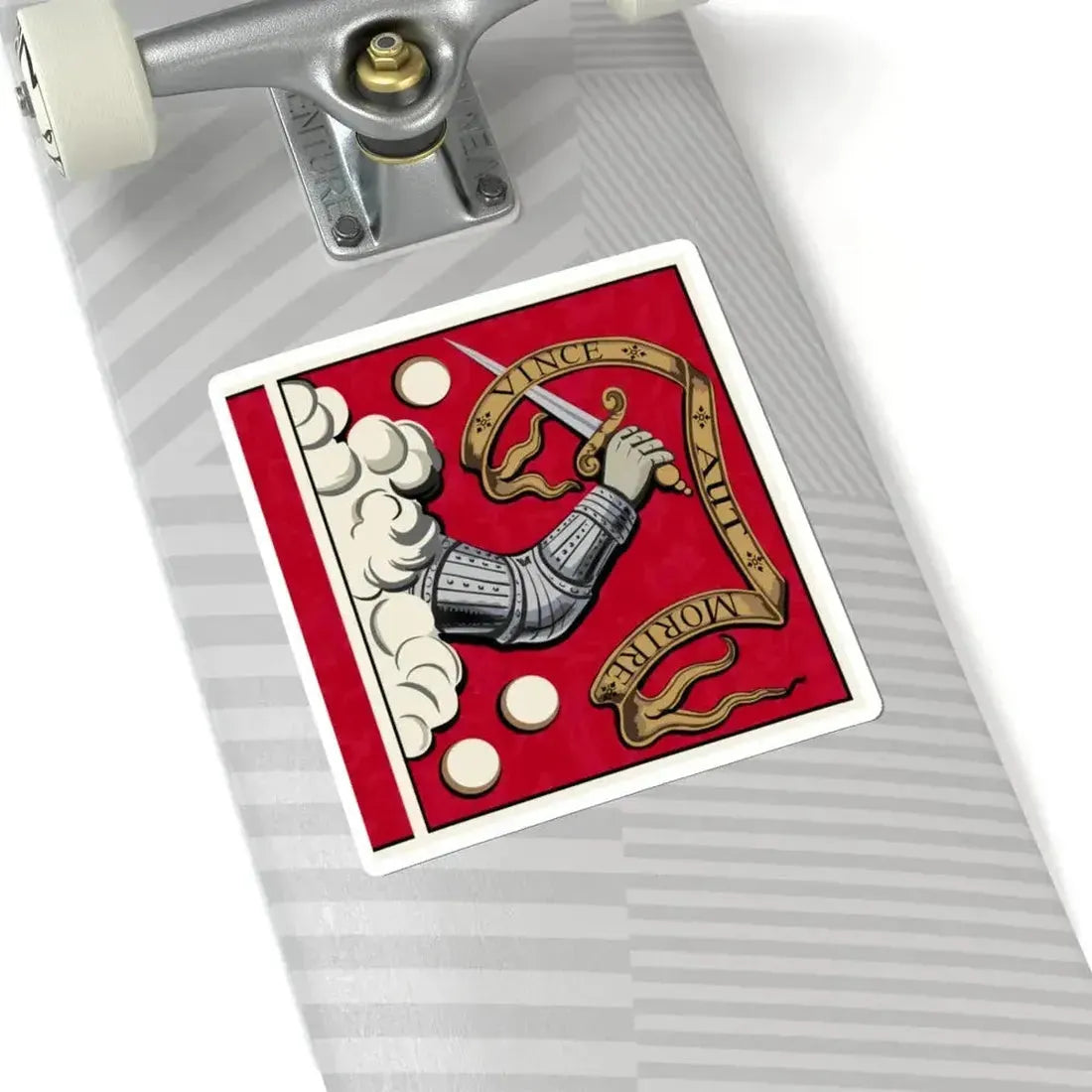 Bedford Minutemen Flag 1775 (United States) STICKER Vinyl Kiss-Cut Decal - The Sticker Space