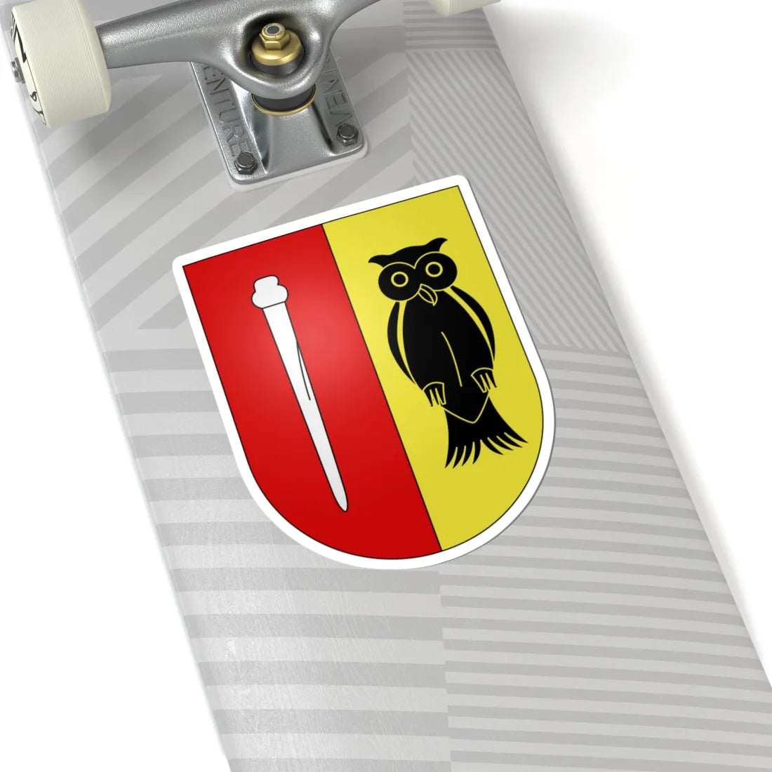Bedigliora-coat of arms (Switzerland) (Coat of Arms) STICKER Vinyl Kiss-Cut Decal - The Sticker Space