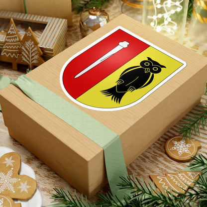 Bedigliora-coat of arms (Switzerland) (Coat of Arms) STICKER Vinyl Kiss-Cut Decal - The Sticker Space