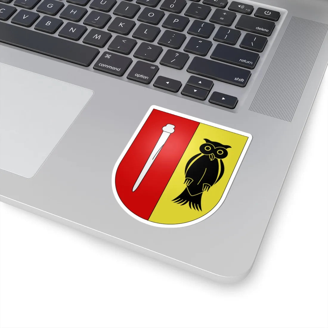 Bedigliora-coat of arms (Switzerland) (Coat of Arms) STICKER Vinyl Kiss-Cut Decal - The Sticker Space