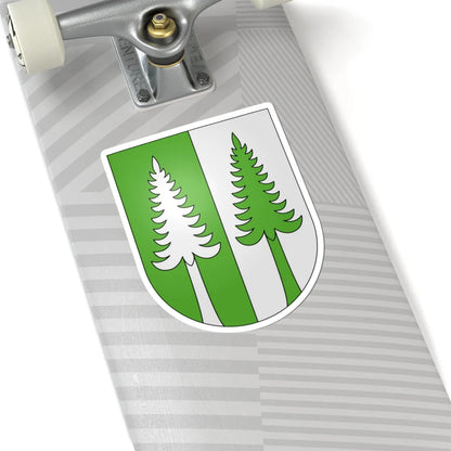 Bedretto-coat of arms (Switzerland) (Coat of Arms) STICKER Vinyl Kiss-Cut Decal - The Sticker Space