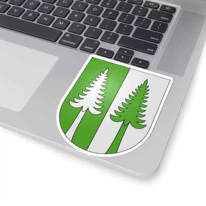 Bedretto-coat of arms (Switzerland) (Coat of Arms) STICKER Vinyl Kiss-Cut Decal - The Sticker Space