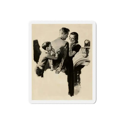 Beechnut Gum ad illustration, 1938 (Magazine Illustration) Refrigerator Magnet - The Sticker Space