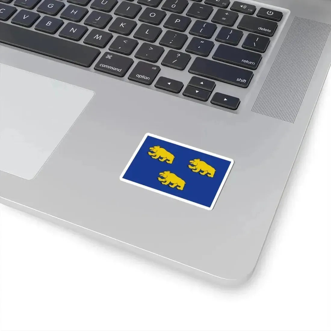 Beernem vlag (Belgium) STICKER Vinyl Kiss-Cut Decal - The Sticker Space