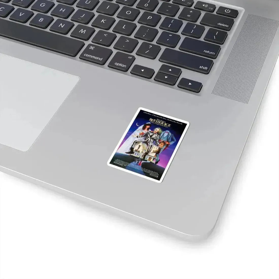 Beetlejuice 1988 Movie Poster - STICKER Vinyl Kiss-Cut Decal - The Sticker Space