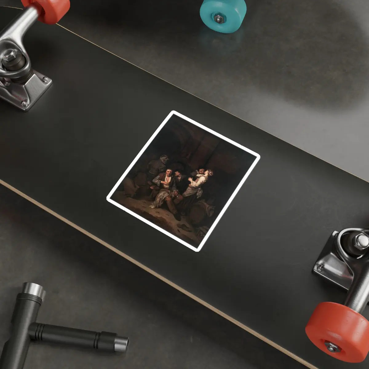 SKU:32827517469622952222 Sticker types:White Shape:Die-Cut Sizes:5" × 5"