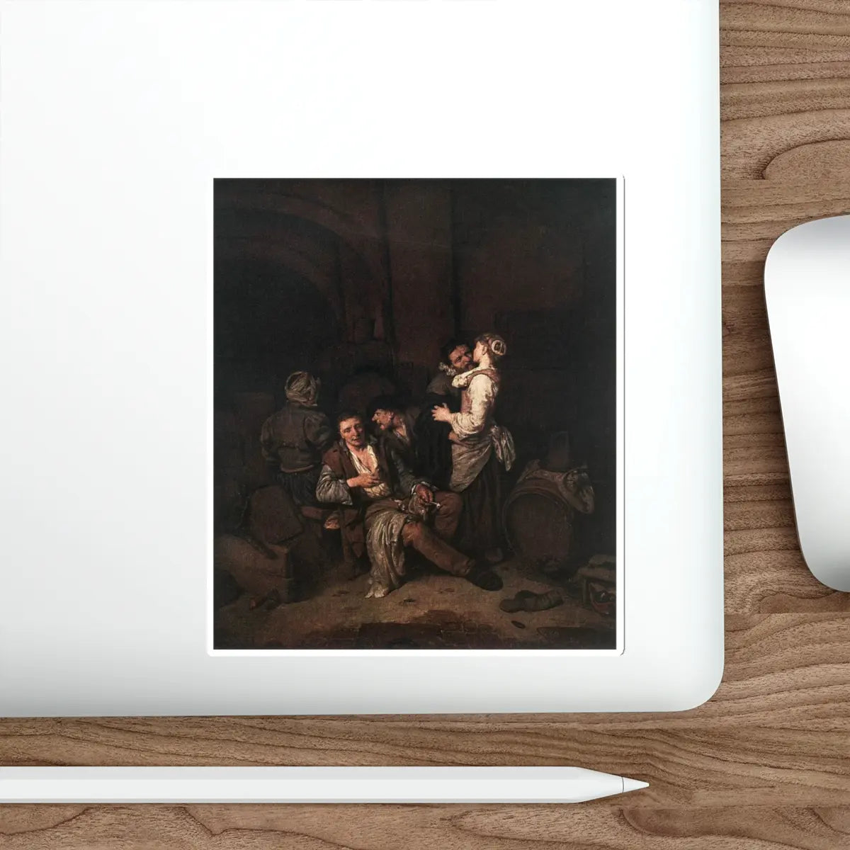 SKU:90427190342646165523 Sticker types:White Shape:Die-Cut Sizes:6" × 6"