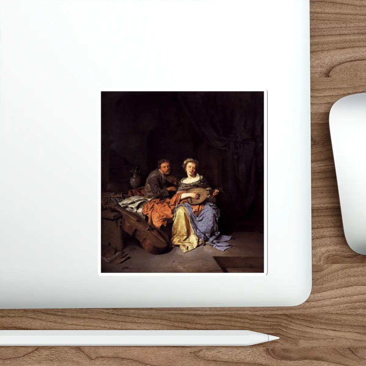 SKU:32179424538416669814 Sticker types:White Shape:Die-Cut Sizes:5" × 5"