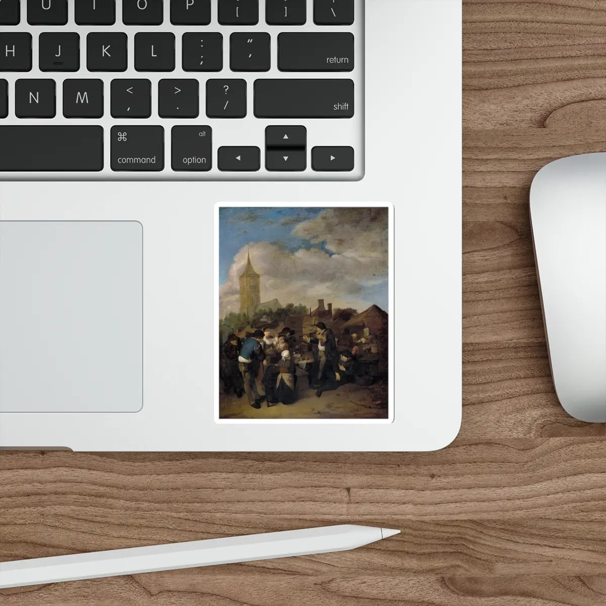 SKU:23348585776944820813 Sticker types:White Shape:Die-Cut Sizes:4" × 4"