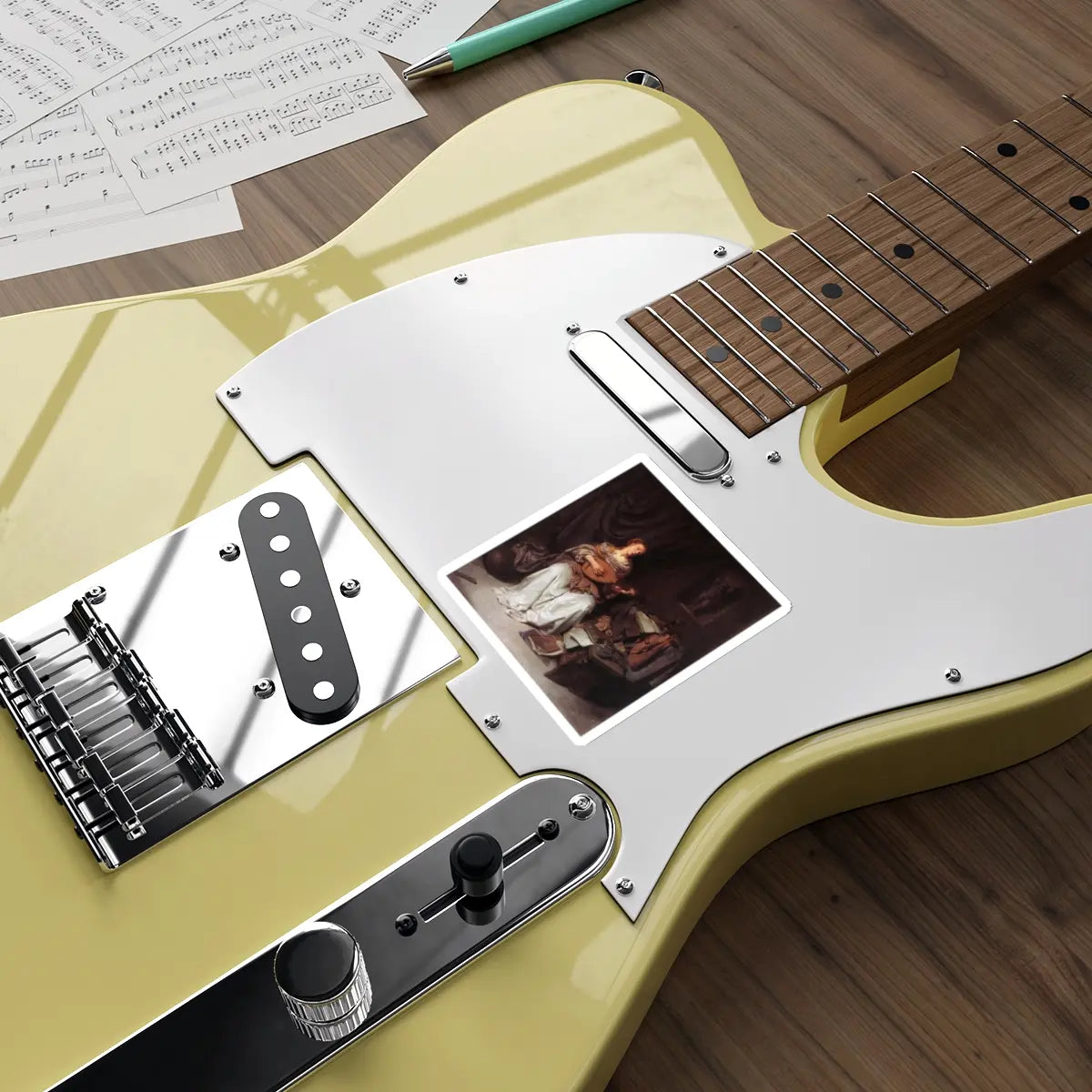 SKU:12278768948974504535 Sticker types:White Shape:Die-Cut Sizes:4" × 4"
